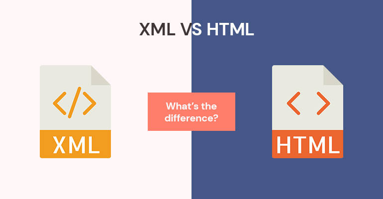 Sự khác nhau giữa XML và HTML