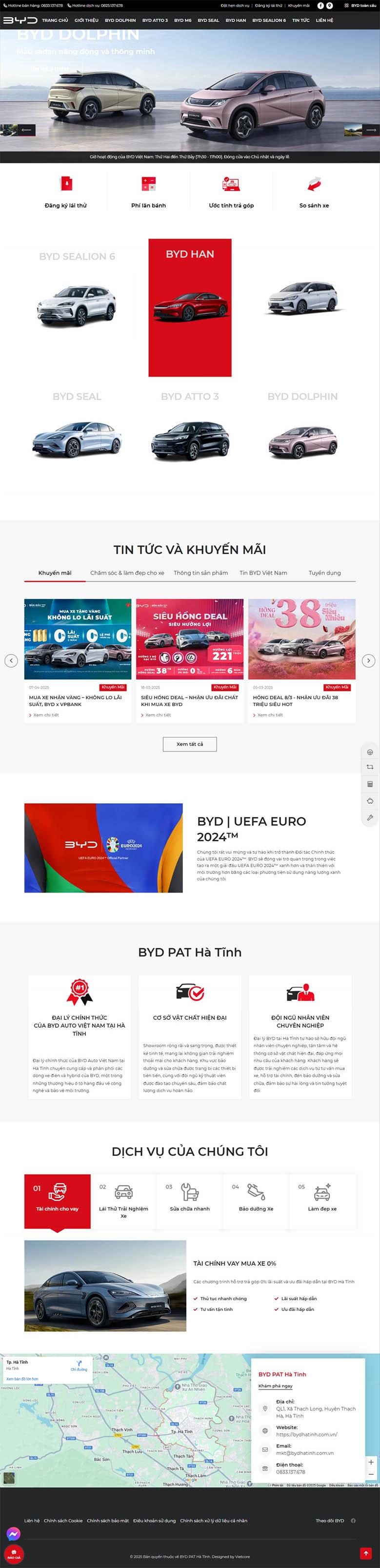 BYD PAT Hà Tĩnh