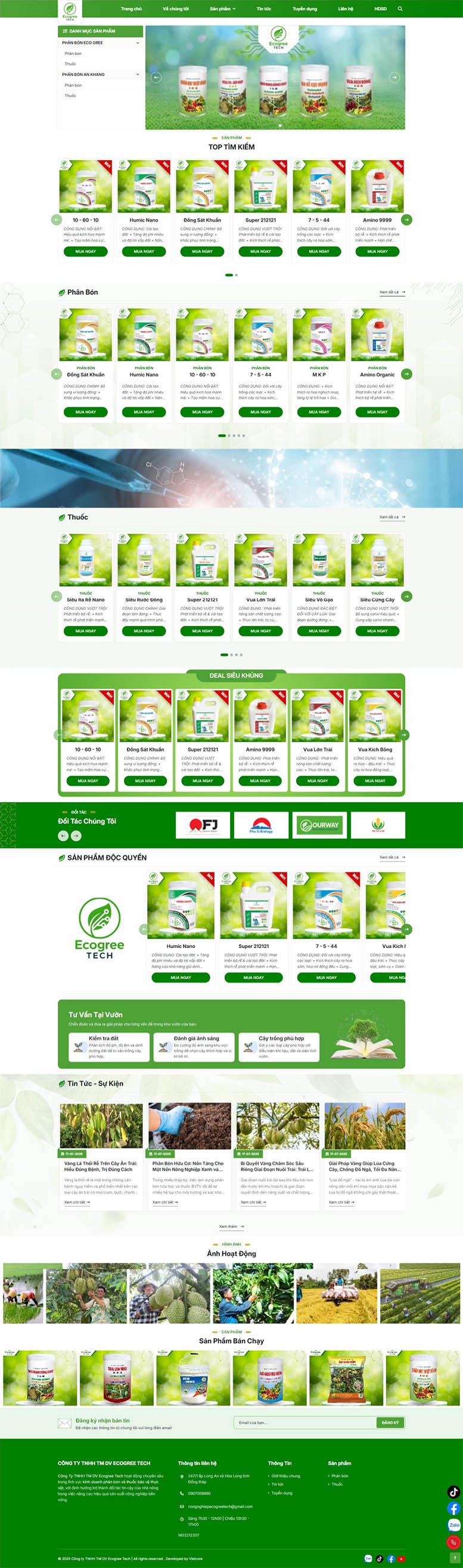 Nông Nghiệp Eco Gree