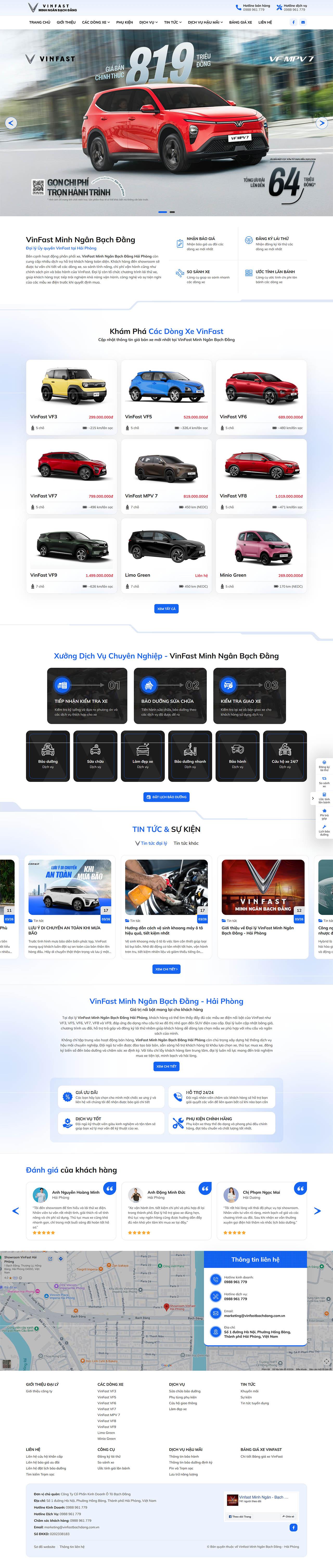 VinFast Minh Ngân Bạch Đằng - Hải Phòng