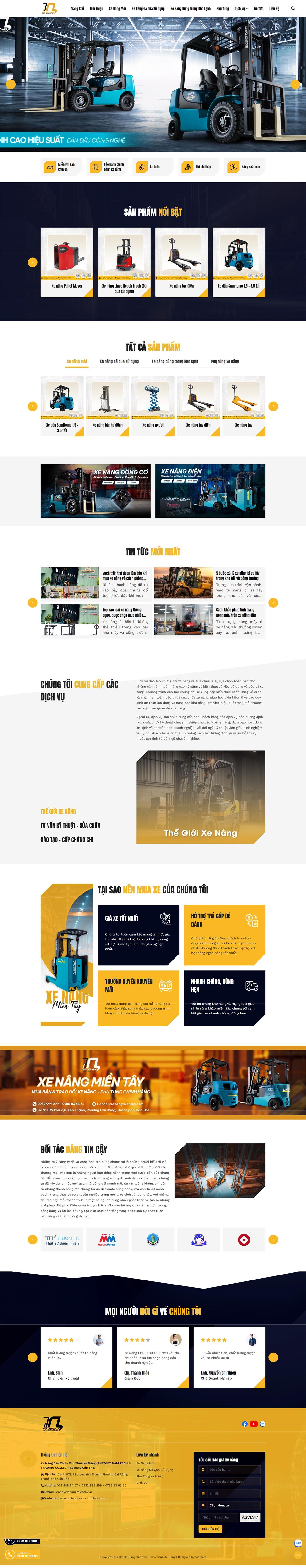 Xe Nâng Miền Tây